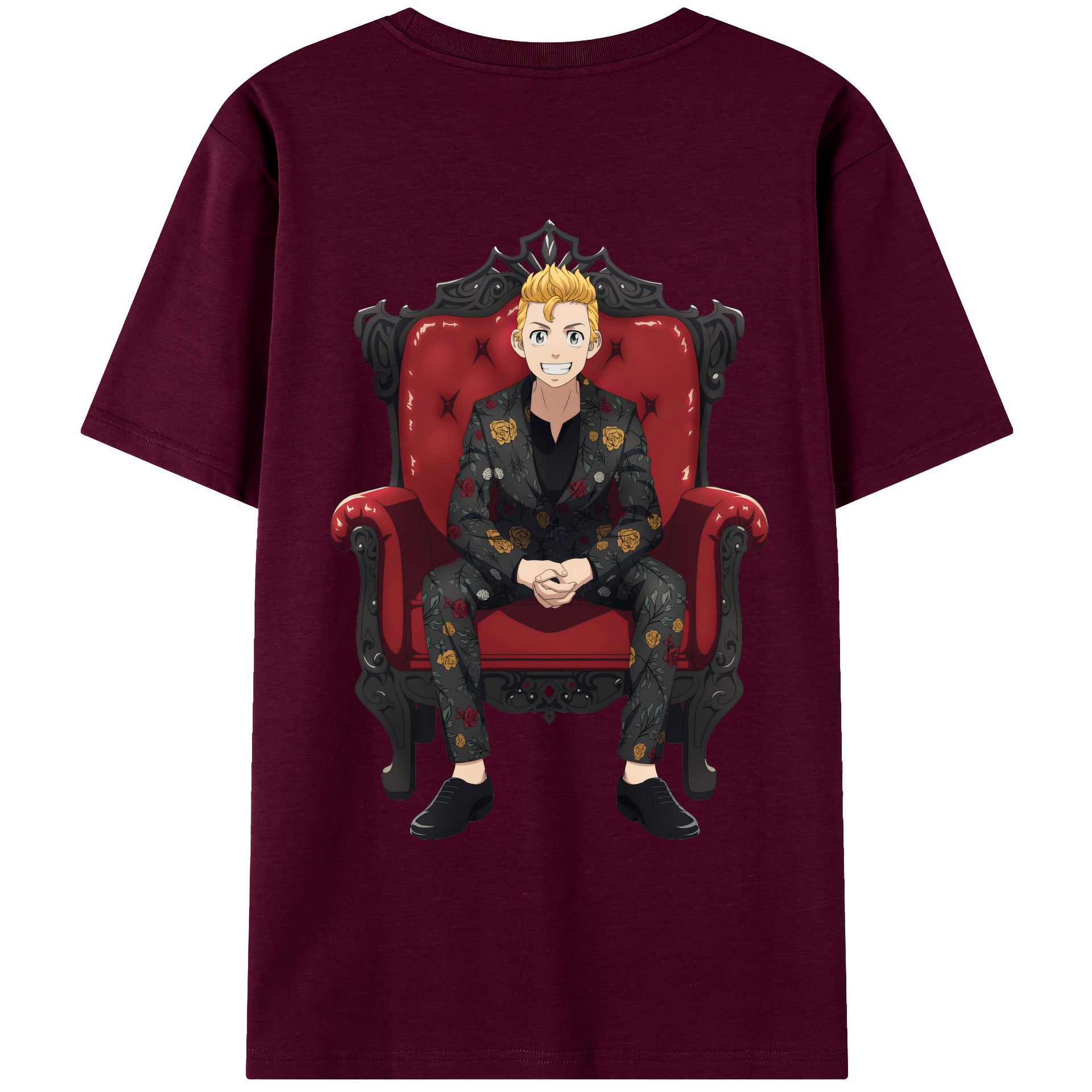 （画像用） 東京リベンジャーズ Tokyo Revengers レディース半袖Tシャツ(バックプリント)